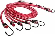TooToo Handy Hardware Bungee Cords Octopus Strap Heavy Duty Elastic Tie Downs Secure (121cm)