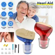 MiNi Digital Invisible Hearing Aids ITE Sound Voice Amplifier Enhancer L/R