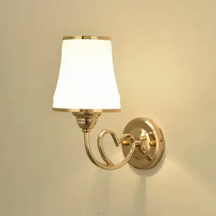 墻壁燈現代簡約客廳家用臥室床頭燈具樓梯過道陽臺美式飯店壁掛燈