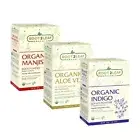 Indigo, Aloe vera, and Manjistha Powder 227g By Root2Leaf Organic FREE DELIVERY