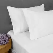 Algodon 500 Thread Count Australian Cotton Bed Sheet Set - White