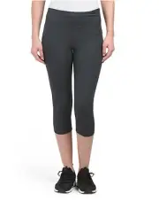 NWT $60 Women Adidas Supernova Reflective Capri Pants 3/4 DarkGray Climalite S M
