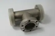DN 40 CF - Tee with Flanges - Leybold P/N - 836-15 Stainless Steel.