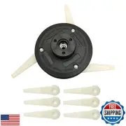 Zqqalitize 4002 710 2189 Trimmer Head (M10*1.0 Left) for Stihl FS44 FS55 FS56