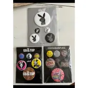 Assorted Buttons/Pins Novelty