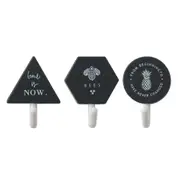 5Set Household Strong Adhesive Seamless Paste Hole-Free Hook Behind The Door Suction Wall Waterproof And Moisture-Proof