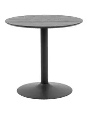[Innovatec] Titan Round Dining Table 80cm Black