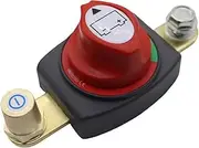 Top Post Battery Disconnect Switch Battery Disconnect Switch RV and Boat Negative Vehicle On/Off Durable, Side Post B