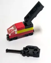 Lego - Minifigure Utensil - Red Black, Toy Train
