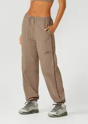 [Lorna Jane] Outdoor Rec Trackpants in Neutrals, Size - 2XS 2XS Bone