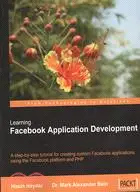 在飛比找三民網路書店優惠-Learning Facebook Application 