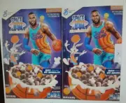 2 Boxes General Mills Space Jam A New Legacy Cereal 11.2 oz LIMITED Lebron James