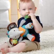 Bandana Buddies Activity Toy - Elephant Stuffed toy with bell