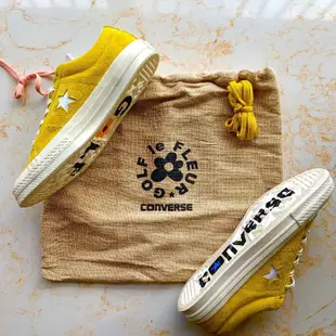 Converse one star x golf le fleur 黃色159435C