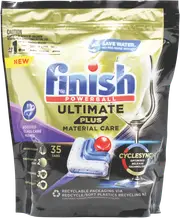 Finish Ultimate Plus Dishwasher Tablets 35PK