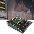 5 Channel Mini Mixer Bluetooth-compatible Small Mixing for Microphone Instrument