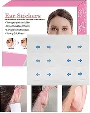 Ear Stickers,Makeup Ear Lift Tapes | Invisible Ear Corrector Adults, Discreet Cosmetic Ear Stickers for Fixing Protruding Ears