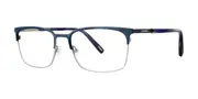Jhane Barnes Modus Navy Men's Glasses Blue Size 55 - Private Health Rebate - Blue Light Block Available