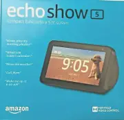Amazon Echo Show 5” smart display with Alexa – stay connected with video calling