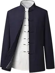 [Haitpant] Autumn Solid Tang Men's Jacket Suits Casual Loose Kung Fu Sets Chinese Style Button Costume Novelty Streetwear