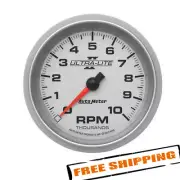 Auto Meter 4997 Ultra-Lite II 3-3/8" In-Dash Tachometer Gauge, 0-10000 RPM
