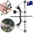 9.5" Mini Compound Bow Archery Arrows Kit Kid Toy Gift RH LH Target Shooting