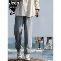 在飛比找ETMall東森購物網優惠-JEEP SPIRIT男士牛仔褲2024春夏新款美式街頭復古