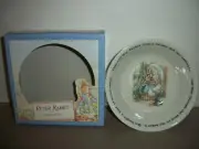 Wedgewood Peter Rabbit Old Mrs Rabbit Cereal/Oatmeal Baby Bowl