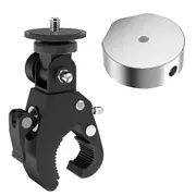 For Starlink Mini Adjustable Angle Pole Mount - RV Ladders Yacht Guardrails Roof Rail Clamp Bracket