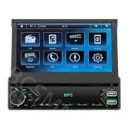 MP5 Player Car 7in Touch Screen Monitor 1Din Bluetooth FM Radio Audio Receiver (for: Porsche)