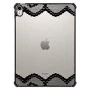 iPad Air 11-inch (M2/M3) iPad Impact Case Double Black Romantic Lace