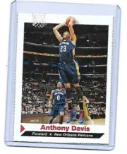 2013 1ST SI KIDS CARD ANTHONY DAVIS ROOKIE RC CARD los angeles lakers FINALS HOT