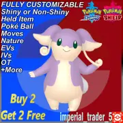 Pokémon Sword and Shield ✨ Shiny Audino ✨ W/ Best 6IV Customizable