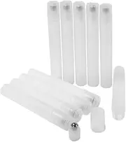 Healeved 10pcs Essential Oil Roller Bottles Refillable Metal Containers for Perfumes Travel Friendly Leak Design Easy to Fill with Opener Tool