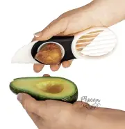 Avocado Slicer 3 in 1 Banana Dragon Fruit Peach Pear Passionfruit Chopper qii
