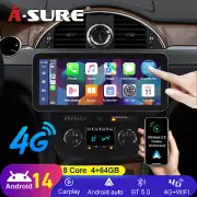 12.3'' 2K 4+64GB CarPlay For Buick Enclave 2008-2012 Radio Stereo GPS Android 14