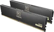 TEAMGROUP T-Create Expert Overclocking 10L DDR5 32GB Kit (2 x 16GB) 6000MHz (PC5-48000) CL38-46-46-76 Intel XMP 3.0 & AMD Expo Compatible Desktop Memory Module Ram Black - CTCED532G6000HC38GDC01