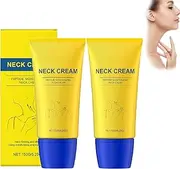 Neck Firming Tightening Cream with Roller, Nourishing & Hydrating Neck Cream for Sagging Skin, Reduces Wrinkles & Double Chin, Tightens Neck & Décolleté (2)
