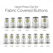 Hand Press Die for Fabric Covered Buttons Die Mould Setter Setting Tools