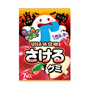 UHA味覺糖 蘋果味手撕軟糖 日本原裝進口 賞味期限2024.05.31【金興發】