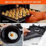 BBQ Non-stick Grill Mat 40*33cm Baking Mat Barbecue Tools Cooking Grilling Sheet