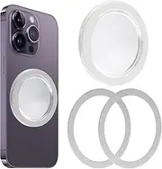 Magn-etic Base Compatible with PopSocket, Phone Grip Compatible with Mag-Safe iPhone Series Case, Removable Kindle/Phone Holder Base,Thin & Light Portable Plate,Light Slim Case Accessories
