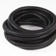 The Best Connection 4306F 1/2" I.d. Black Split Loom Flex-guard Tubing 7 Ft