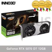INNO3D GeForce RTX 5070 D7 12GB TWIN X2 Gaming Graphics Card_