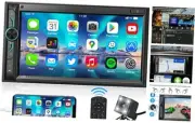 Double Din Car Stereo with Bluetooth: 7inch HD Car Multimedia Receiver – Car