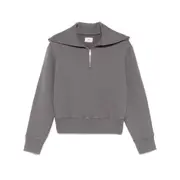 [Autry] Autry Zip-up Sweatshirt XS GREY