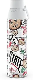 Tervis Venture Lite Ohio State Buckeyes - All Over Made in USA Double Walled Insulated Tumbler Travel Cup Keeps Drinks Cold & Hot, 24oz Water Bottle, Classic