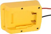 20V Adapter Dock Power Connector with 12AWG Cable Switch Output for Power Tool Mount Connector