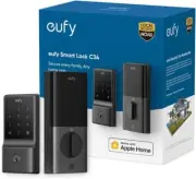 eufy Smart Lock C34 Keyless Entry Door Lock Deadbolt Built-in WiFi w/ Apple Home