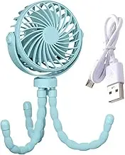 Stroller Fan: Portable Fans Rechargeable USB Stroller Accessories